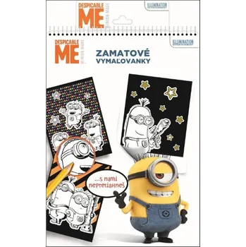 omalovánky Zamatové vymaľovanky Mimoni