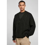 Boxy Cardigan - black 3XL