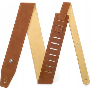 Kytarový popruh Kožený kytarový popruh Dunlop BMF-S03