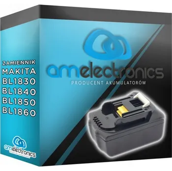 Aku Šroubovák AM Electronics akumulátorový 18 V Bateria BL1830 18V 3Ah - S