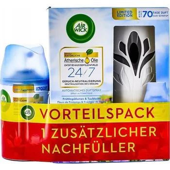 Osvěžovač vzduchu AIR WICK FM Jarní květy & růže SADA + 2 náhradní náplně