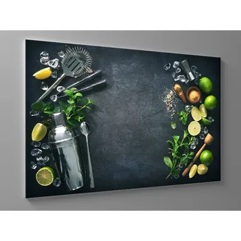 Obraz Obrazy mojito ingredience Rozměr: 90 x 60 cm