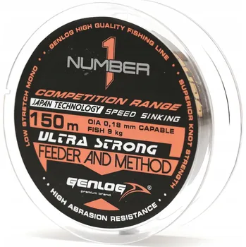 Vlasec Genlog NO1 FEEDER 0,18 mm x 150 m