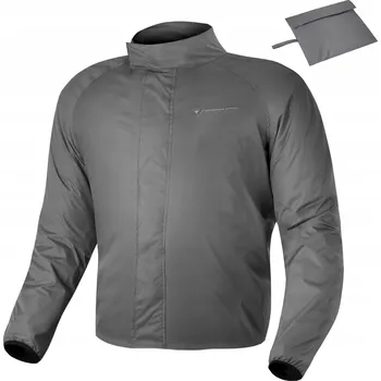 Moto bunda Nepromokavá bunda Shima Rainshell šedá, velikost M