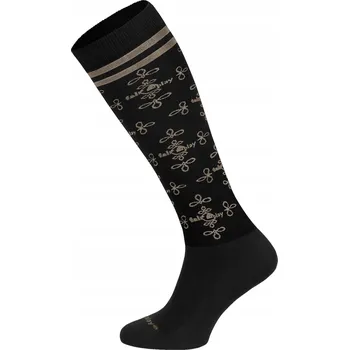 Dámské ponožky Podkolenky FP ARIA černé-tělové S (33-35)