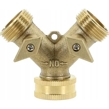 Ventil Aqualogis Mosazný Ventil T-rozdělovač Závit 3/4"