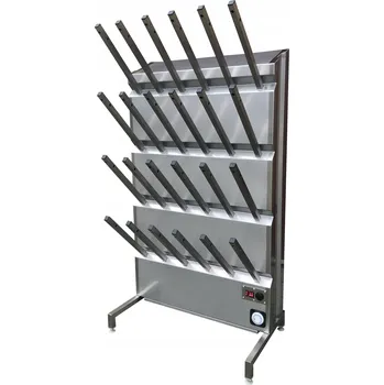 Sušák na prádlo Sušák na lyžařské boty a brusle pro 12 párů, nerezový