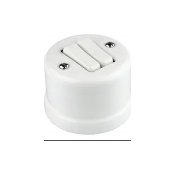 vypínač Keramický vypínač na omítku, pod schodiště, ANTICA NEW, klasický