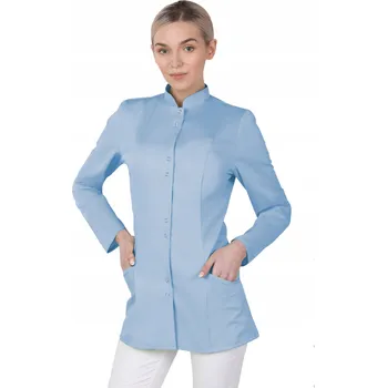 Podprsenka Dámský zdravotnický/kosmetický kabátek na zip se stojáčkem, pracovní plášť 141SD