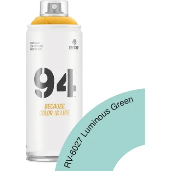 Barva ve spreji Montana MTN 94 sprej 400 ml RV-6027 zelená