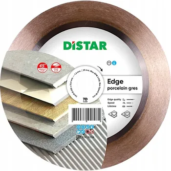 Řezný kotouč Distar diamantový řezný kotouč Edge 230x25.4mm 421017 pro dlažbu a porcelán