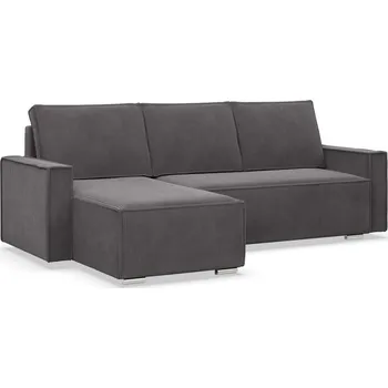 Sedací souprava Rohová sedací souprava NOTO tmavě šedá univerzální