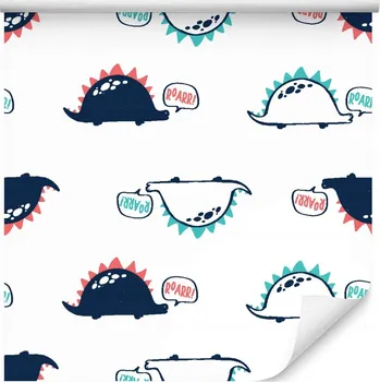 Tapeta Dětská tapeta na zeď, dinosauři, zvířata