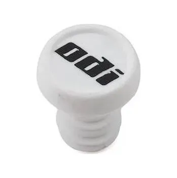 grip Záslepka řídítek ODI Grips koncovka špunt BMX End Plug Bílá - 1 kus