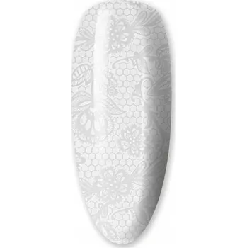 Fólie na nehty - transferová, bílá #3