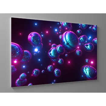 Obraz 3D obraz bublinová abstrakce Rozměr: 60 x 40 cm
