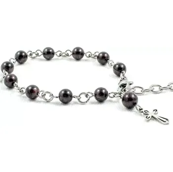 Náramek Náramek desátkový s granátem