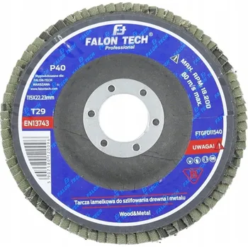 Brusný kotouč Lamelový brusný kotouč Falon-Tech FTGFD11540 115x22,2mm