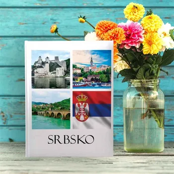 Fotoalbum Tradiční album na fotografie s 60 černými listy 19,5x26 cm - Srbsko - 716(cz)