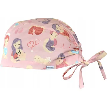 Čepice Zdravotnická čepice Medizal Fashion růžová