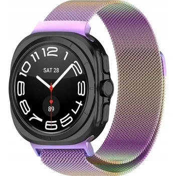 Náramek Magnetický ocelový náramek pro Samsung Galaxy Watch Ultra 47mm