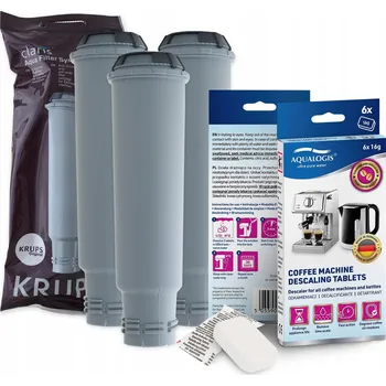 Kávovar Sada filtrů Krups KRUPS F08801 3 ks, Decalc 6 ks
