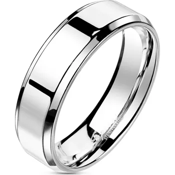 Prsten Spikes USA OPR1303 Dámský snubní prsten, šíře 6 mm - velikost 62 - OPR1303-6-62