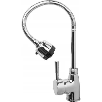 Vodovodní baterie Kuchyňská baterie stojánková Granitan Flex stříbrná