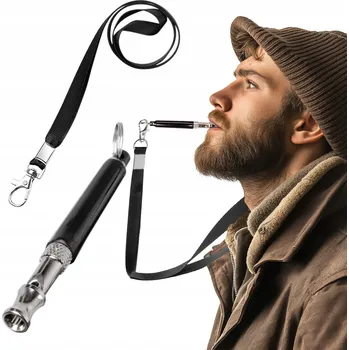 tréninková pomůcka pro psa ULTRAZVUKOVÁ TRÉNINKOVÁ PÍŠŤALKA PRO PSY KRUGER MEIER SONICPRO NASTAVITELNÁ