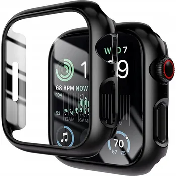 Pouzdro na mobilní telefon Kompletní Pouzdro + Sklo pro Apple Watch 4/5/6/SE 40mm