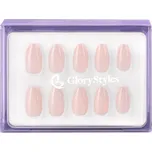 GloryStyles 1945-02 růžový třpyt 30 ks