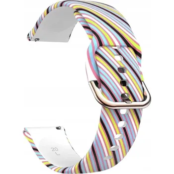 Příslušenství k chytrým hodinkám SILIKONOVÝ ŘEMÍNEK PRO SAMSUNG GALAXY WATCH 3 4 5 6 40/41/42/43/44 ACTIVE 1 2