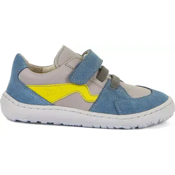 Dětská móda Barefoot celoroční boty Froddo Splash grey/blue 37