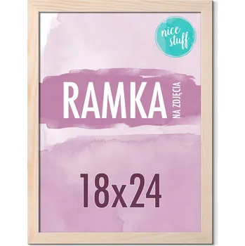 Obraz RÁMEČEK NA FOTOGRAFIE 18X24 B5 Rámeček 18x24 Rámečky na fotografie DŘEVĚNÁ BOROVICE