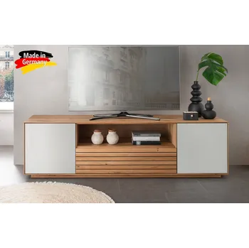 Televizní stolek TV televizní stolek z masivu dub Roma Germany - 158 cm Kód: ROMA-36