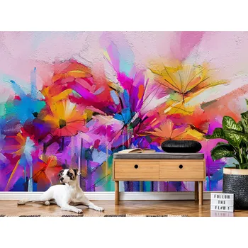 Tapeta Tapeta barevné květy