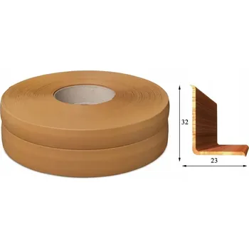 Rohová lišta Korner PVC 23 x 32, délka 500 cm, MEDOVÁ