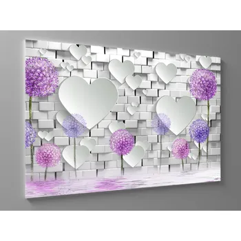 Obraz Obraz květinová abstrakce Rozměr: 100 x 65 cm