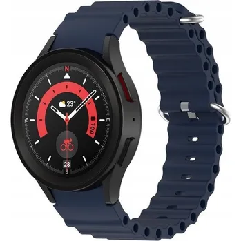 Řemínek na hodinky Řemínek RZAKcesoria pro Samsung 20mm, modrý