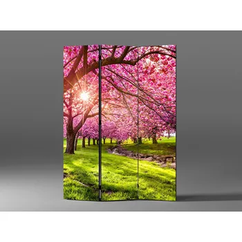 Paraván Paraván rozkvetlá třešeň Rozměr: 135 x 180 cm