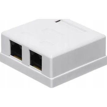 Elektrická zásuvka Anténní zásuvka nástěnná NETRACK bílá