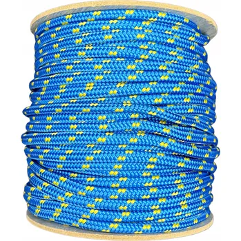 Lany Polypropylenové lano 22mm Pletené Silné Lodní Zahradní Šňůra 22mm 10m