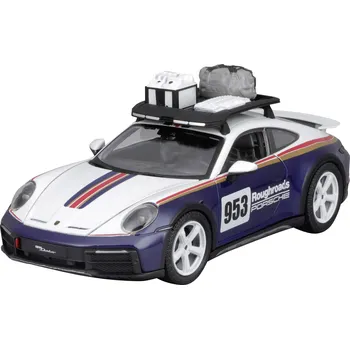 autíčko Bhurago Racing Porsche 911 Dakar 1:24 Blue 953 Roughroads