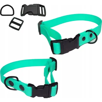 Obojek pro psa OBROŽEK PRO MALÉ PSY ODOLNÝ PROTI ŠPÍNĚ MĚKKÝ VODĚODOLNÝ BIOTHANE HEXA S