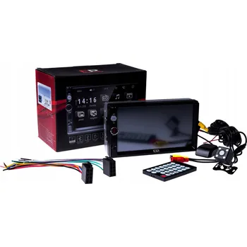 Autorádio 2DIN AUTORÁDIO 7 PALCŮ USB AUX SD KAMERA