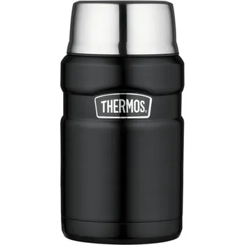 Jednorázové nádobí Thermos Style termoska na jídlo - Černá 135819