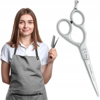 Kadeřnické nůžky Klouzavé nůžky 3 Claveles Nożyczki fryzjerskie dla LEWORĘCZNYCH 5.5"
