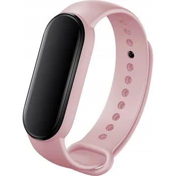 Řemínek na hodinky Řemínek ChronSmarta pro hodinky Xiaomi Mi Band 5 6 7 pudrově růžový řemínek náhradní
