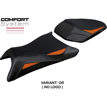 Moto sedlo TPZ Italia potah sedla KTM 390 Duke (24-25) Mora comfort model potah sedla: bez loga OR (orange)