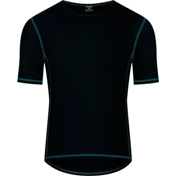 Pánské tričko Pánské tričko MERINO, ploché švy, safírová barva, velikost S